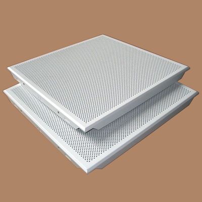 kaufen Perforierte Aluminiumdeckenplatten 300x300mm Fliesen für Deckendekoration online manufacture