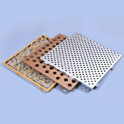 kaufen Dauerhafte Aluminium-Gardinenwandplatten Metallfarbe PVDF / Pulverbeschichtung online manufacture
