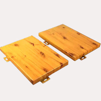 kaufen 2 mm-6 mm Aluminium Wandverkleidung Panel Holzfarben für Außen / Innenarchitektur online manufacture