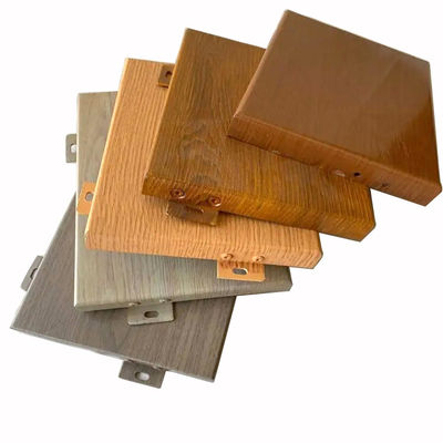 kaufen Aluminium Vorhang Wandplatten 1,0 mm-6,0 mm Aluminium Holzblech für Fassaden Dekoration online manufacture
