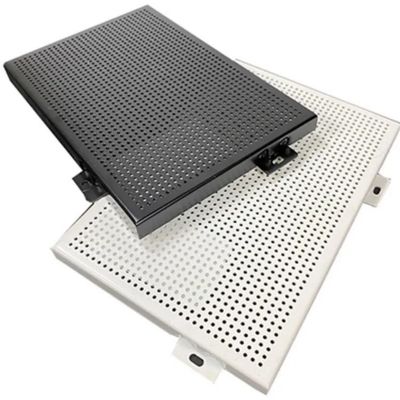 kaufen Architektonische perforierte Metallplatten mit rundem Loch Aluminiumperforierte Bleche online manufacture
