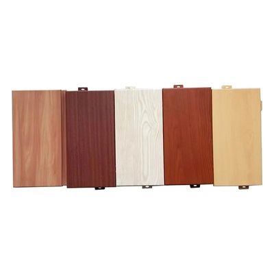 kaufen Außen-Aluminium-Wandverkleidung Panel Aluminium Veneer Bambus Holzfaser Wandplatten online manufacture