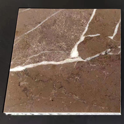 kaufen Maximale Größe 1,5mx3m Marmor-Honeyball-Aluminium-Bekleidungsplatten für Gebäudedekoration online manufacture