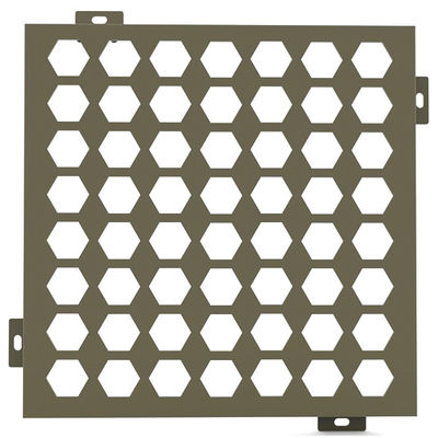 kaufen UV-dichte, langlebige, perforierte Aluminiumplatten für Vorhangwand- oder Deckendekoration online manufacture