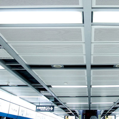 kaufen 0.5 mm bis 4,0 mm Perforierte Aluminiumplatte für Aufhängedecke oder Vorhangwanddekoration online manufacture