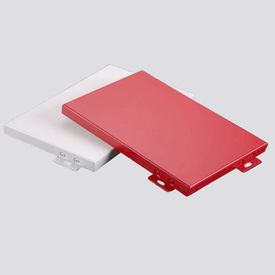 Wetterbeständige Aluminium Wandverkleidung Panel Custom für Eave / Baldachin Dekoration
