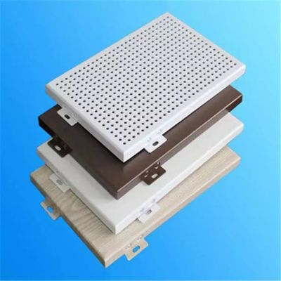 3D-Aluminiumwandplatten für Gebäudedekoration / Fassadenverkleidung