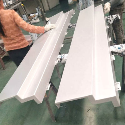 Wärmefeste Vorhangwand Metallplatte Leichtgewicht 2 mm-6 mm Dicke