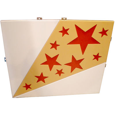 Mehrfarbige Aluminiumplatten für Wandverkleidung und Dekoration