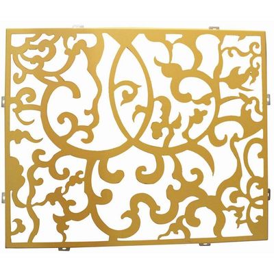 Perforierte Außenwandplatten aus Aluminium