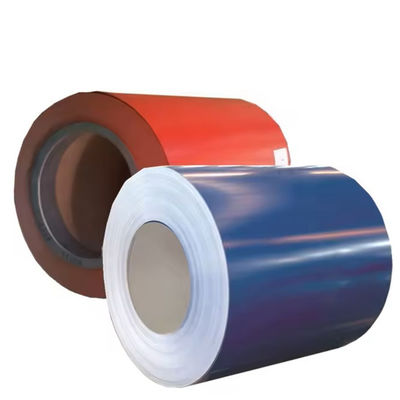 Helle Aluminiumrollen 0,2 mm bis 6,0 mm farblich beschichtete Aluminiumspule zur Herstellung von Aluminiumverbundwerkstoffen