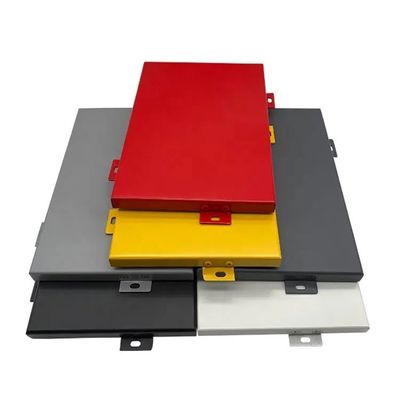 Dekorative Metallwandplatten Außenwandverkleidung ISO9001 genehmigt