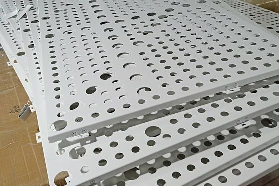 Perforierte dekorative Wandplatten aus Aluminium für Fenster