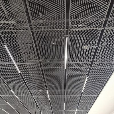 Fabrikpreis 2 mm schwere Dekorationsdiamant Mikro-Gitter Aluminium erweiterte Metalldrahtmaschenplatte Vorhangwand p