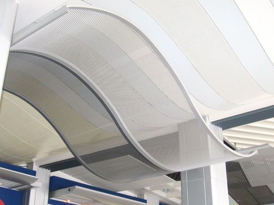 Fabrikpreis Aluminium Hyperbolische Festplatte für Außengebäude Fassade Vorhangwand