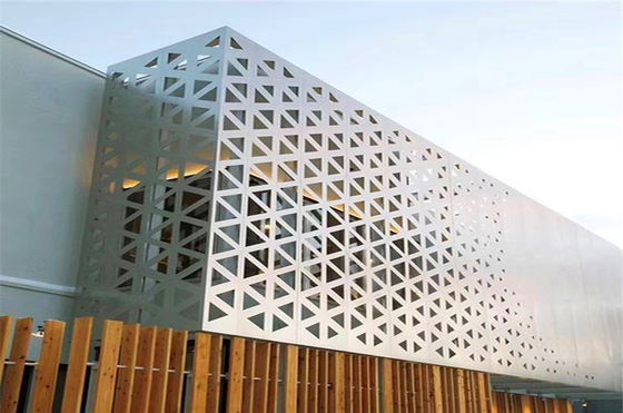 Aluminiumfolie Aluminium-PVDF-Beschichtungsplatte für Außenwandverkleidung Holzkorn-Aluminiumplatten