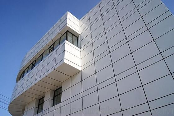 Metallvorhangwand, Lasergeschnittenes Aluminium Veneer Panel Gebäudefassade