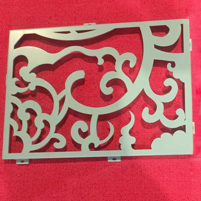 Dauerhafte Aluminiumwandverkleidung mit individuellen Mustern für die Gebäudekoration