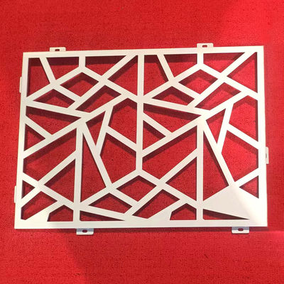 Perforierte Wandverkleidung aus Aluminium mit Laserschnittmustern für Vorhangwandverkleidung und -dekoration