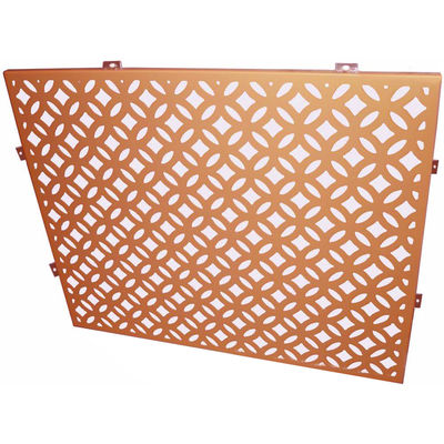 Hochfestigkeitsperforierte Aluminiumplatten für Vorhangwandverkleidung und -dekoration