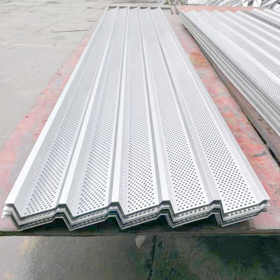 6m lange perforierte Metall-Aluminiumfolie mit kundenspezifischen Designs für Fassadendekoration in Saudi-Arabien