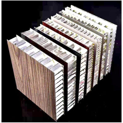HPL Sandwich Composite Material Aluminium Honighals Panel mit imitierten Holzfarben 5-50 mm Dicke