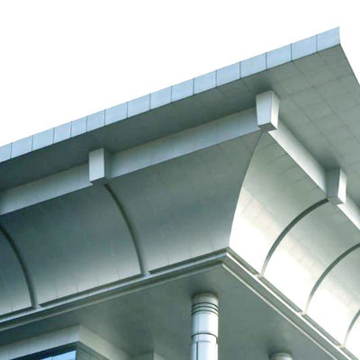 Gewerbliche Gebäude mit Aluminiumplatten mit individuellen Designs