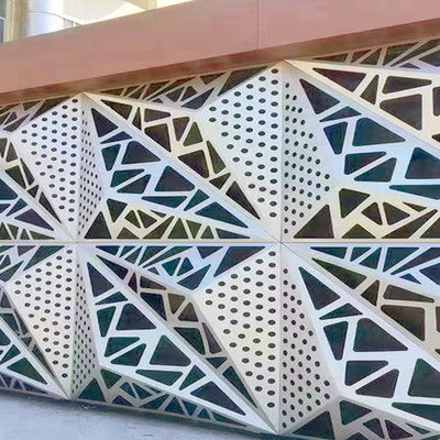 Anpassbare 3D-Aluminiumplatten für Innen- oder Außenwandverkleidung und -dekoration