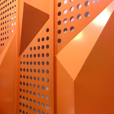 3D-Perforations-Metallplatten aus Aluminium