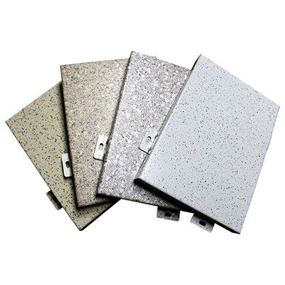 Aluminium-Metall-Vorhangwandverkleidung mit künstlichen Steinfarben