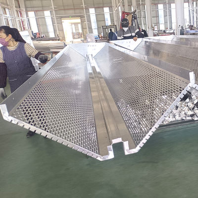 A1100 A3003 A5052 Aluminiumplatten mit Laserschnitten oder dekorativen Mustern zur Gebäudekoration